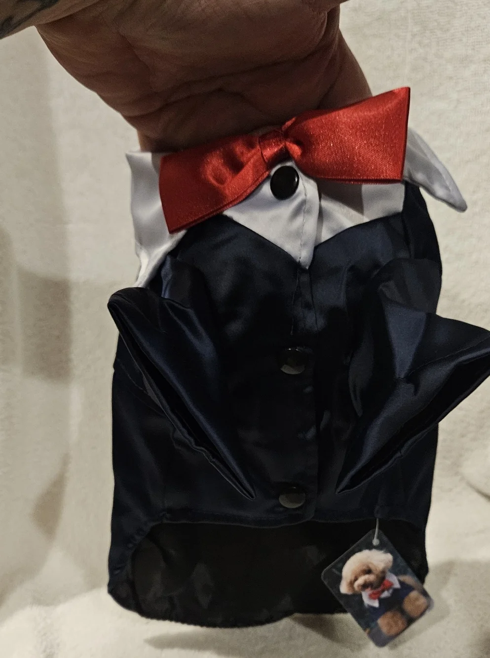 DOG TUXEDO SHIRT